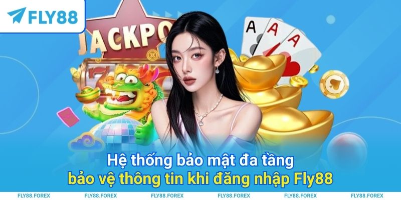 Hệ thống bảo mật đa tầng bảo vệ thông tin khi đăng nhập Fly88
